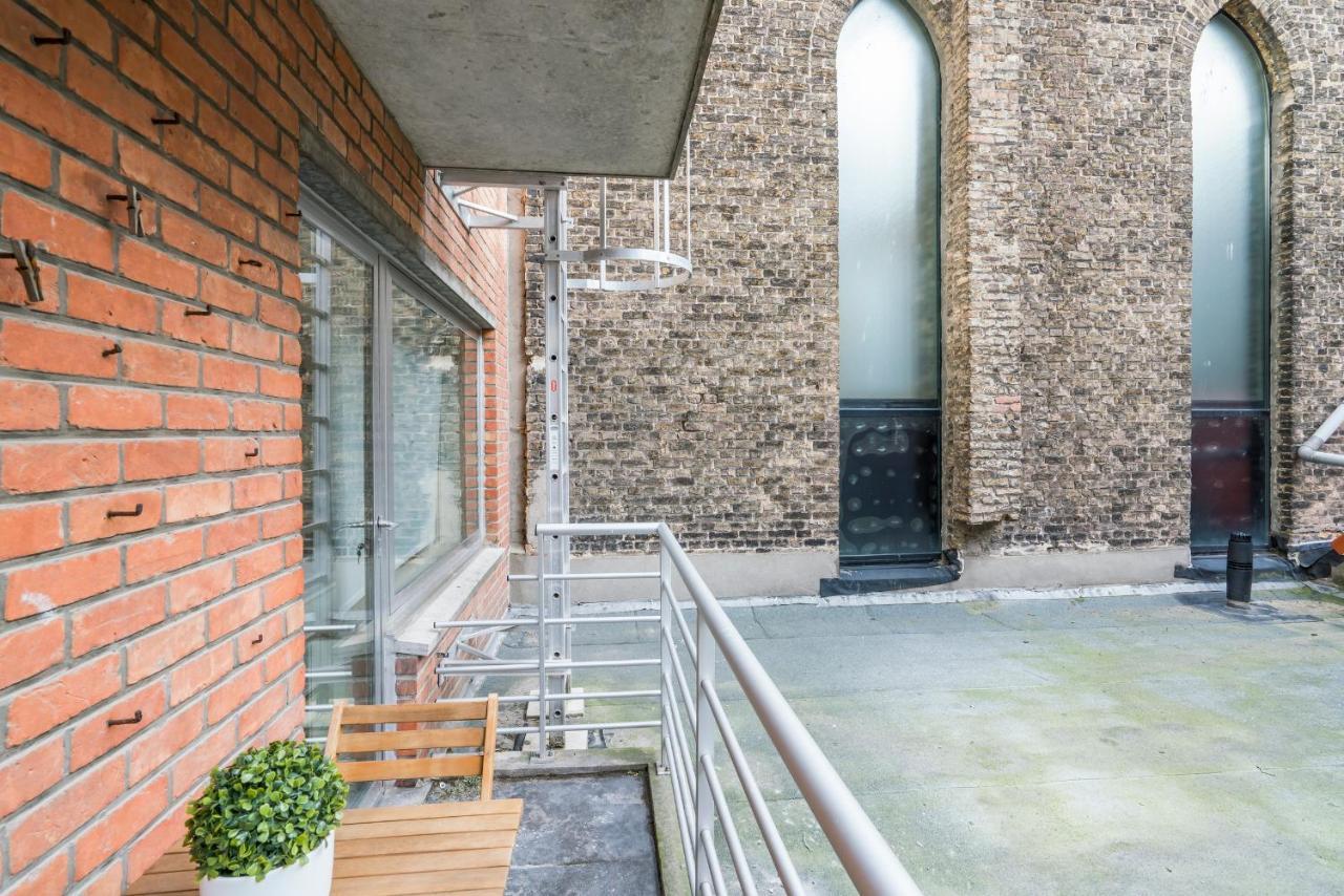 Ruim En Warm Appartement In De Winkelstraat Van Oostende Eksteriør bilde
